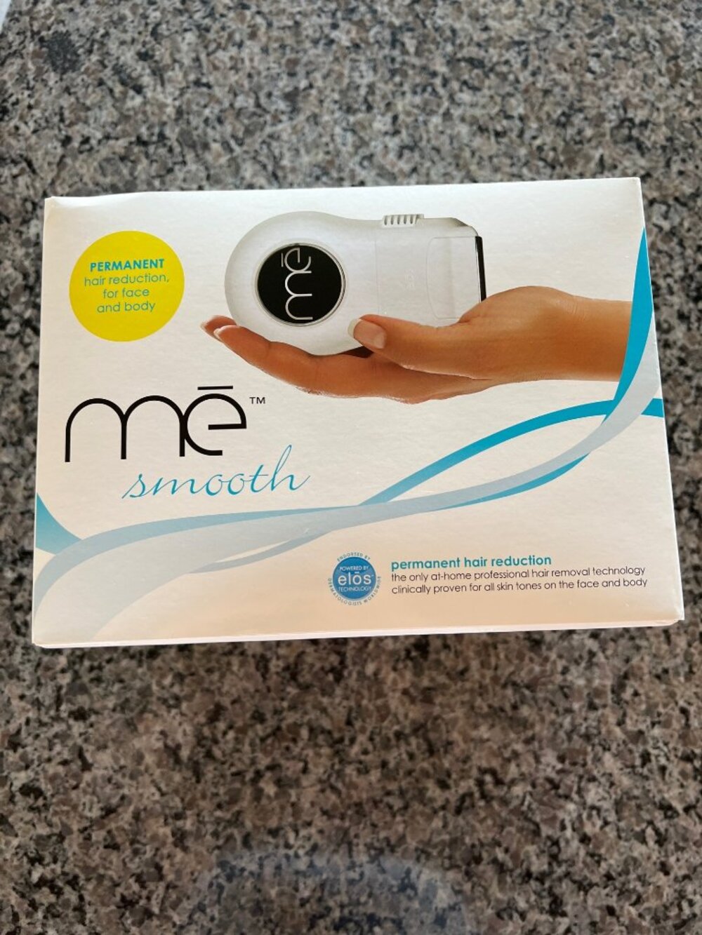 Mē Smooth Permanent Hair Reduction Device With elōs Technology